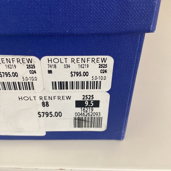 Aquazurra Amazon lizard material in brown/white 105 size 9.5. - Picture 3 of 5